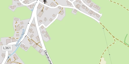 Monteurzimmer auf Satellitenbild