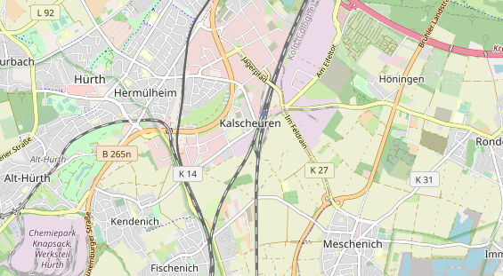 Monteurzimmer auf Karte