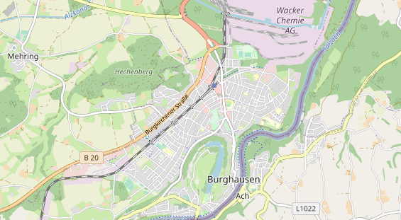 Monteurzimmer auf Karte