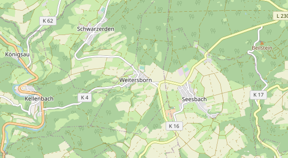 Monteurzimmer auf Karte