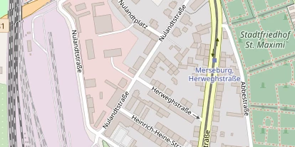 Monteurzimmer auf Satellitenbild
