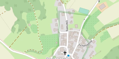 Monteurzimmer auf Satellitenbild