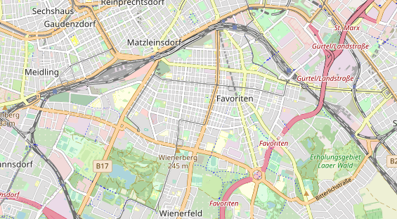 Monteurzimmer auf Karte