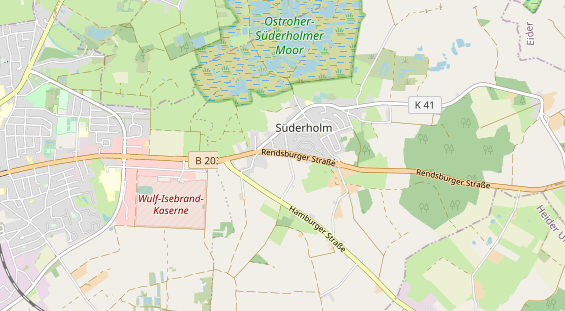 Monteurzimmer auf Karte