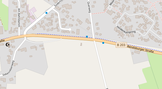 Monteurzimmer auf Karte