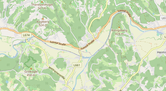 Monteurzimmer auf Karte