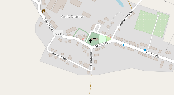 Monteurzimmer auf Satellitenbild