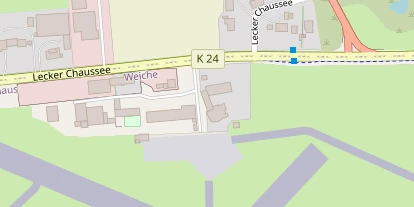 Monteurzimmer auf Satellitenbild
