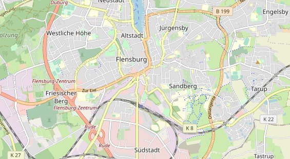 Monteurzimmer auf Karte