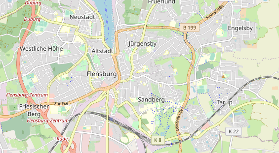 Monteurzimmer auf Karte