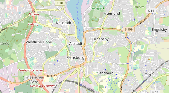 Monteurzimmer auf Karte