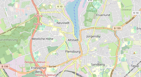 Monteurzimmer auf Karte