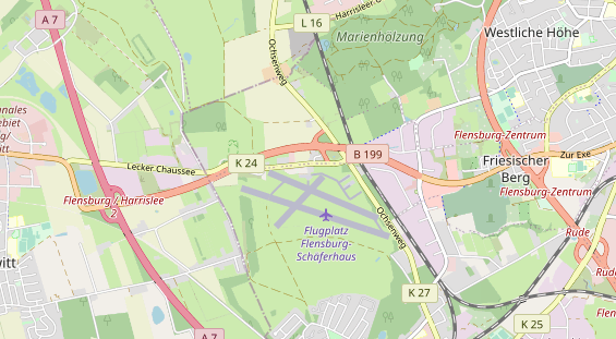 Monteurzimmer auf Karte