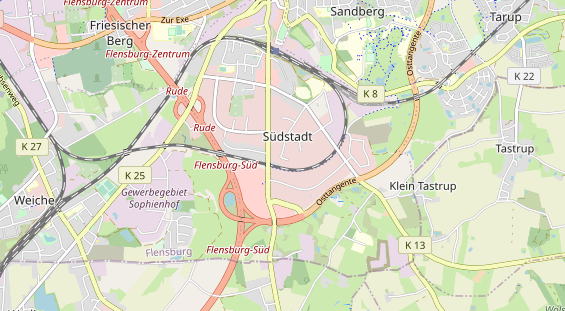 Monteurzimmer auf Karte