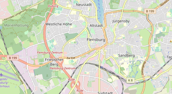 Monteurzimmer auf Karte