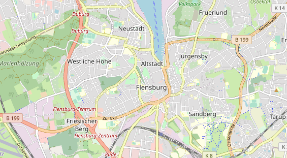 Monteurzimmer auf Karte