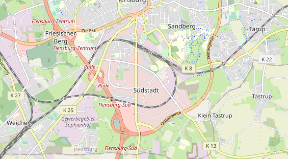 Monteurzimmer auf Karte