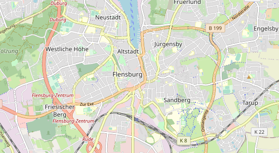 Monteurzimmer auf Karte