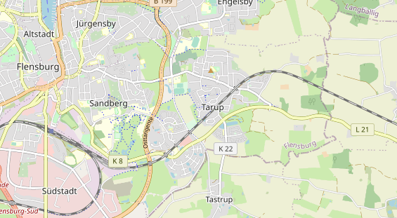 Monteurzimmer auf Karte