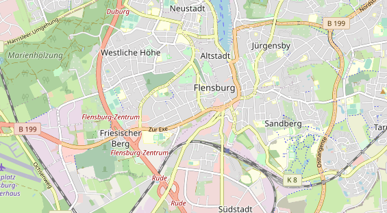 Monteurzimmer auf Karte