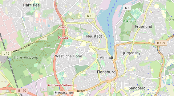 Monteurzimmer auf Karte