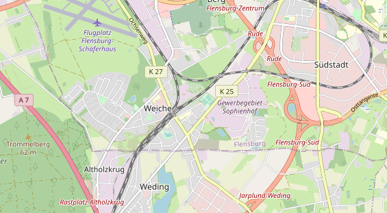 Monteurzimmer auf Karte