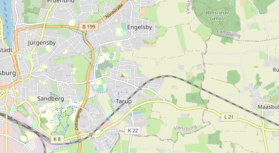 Monteurzimmer auf Karte