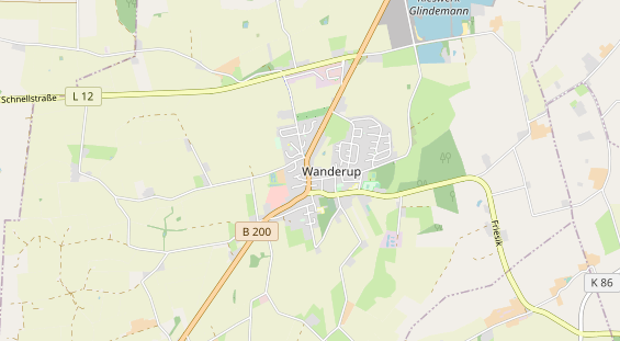 Monteurzimmer auf Karte