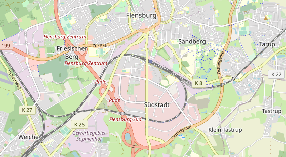 Monteurzimmer auf Karte