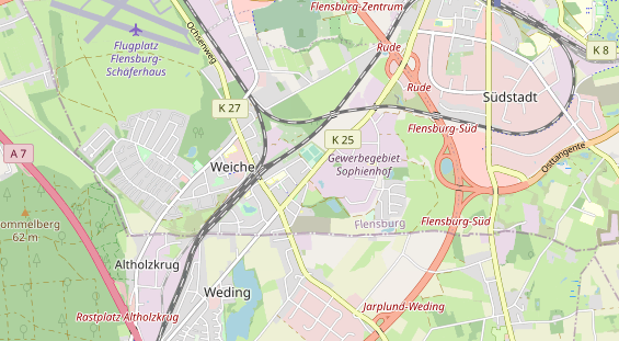 Monteurzimmer auf Karte