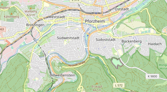 Monteurzimmer auf Karte