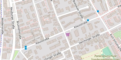 Monteurzimmer auf Satellitenbild