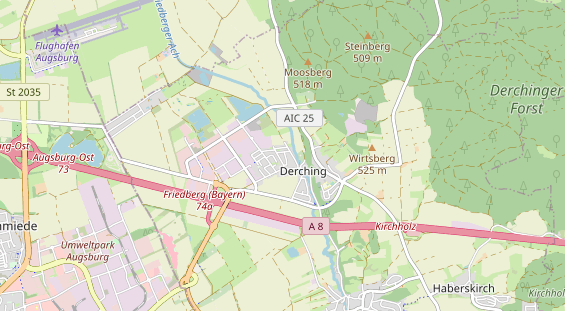 Monteurzimmer auf Karte