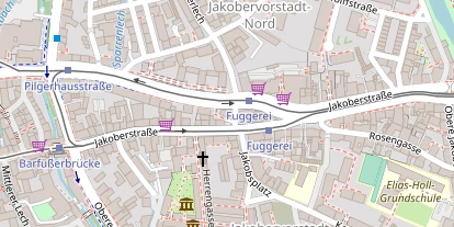 Monteurzimmer auf Satellitenbild