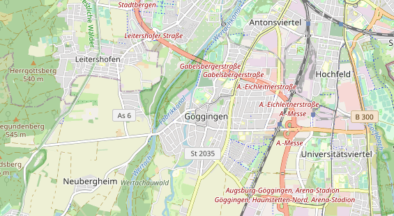 Monteurzimmer auf Karte