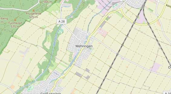 Monteurzimmer auf Karte