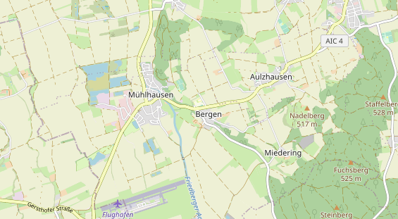 Monteurzimmer auf Karte