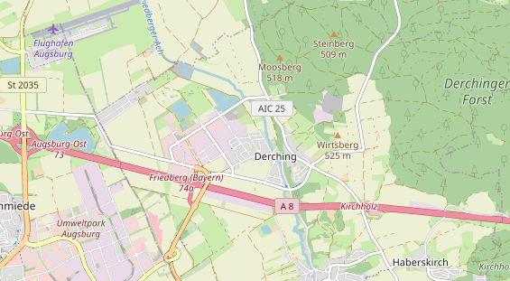 Monteurzimmer auf Karte