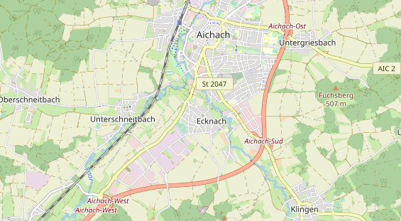 Monteurzimmer auf Karte