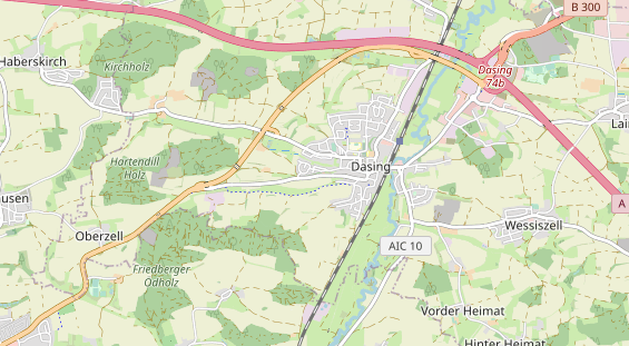 Monteurzimmer auf Karte