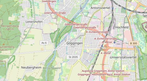 Monteurzimmer auf Karte