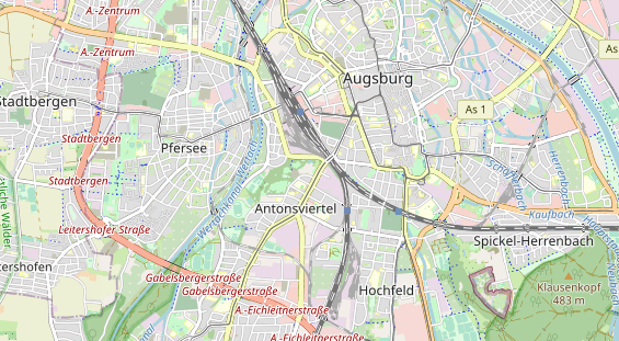 Monteurzimmer auf Karte