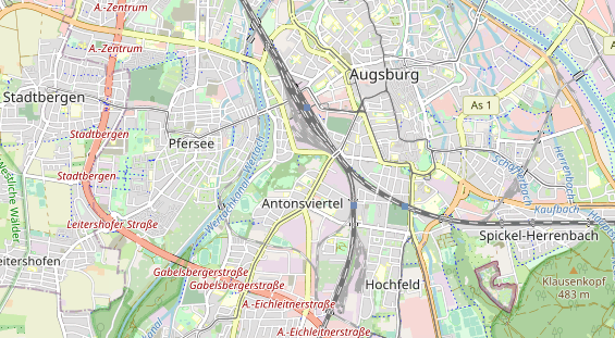 Monteurzimmer auf Karte