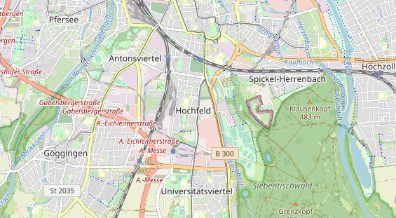 Monteurzimmer auf Karte