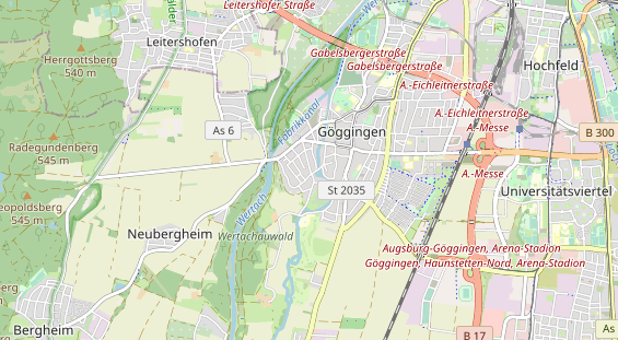 Monteurzimmer auf Karte