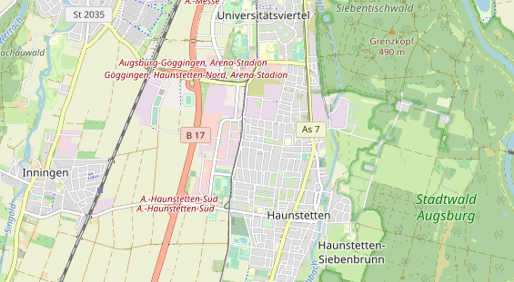 Monteurzimmer auf Karte
