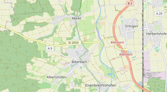 Monteurzimmer auf Karte