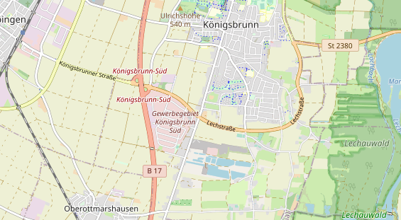 Monteurzimmer auf Karte