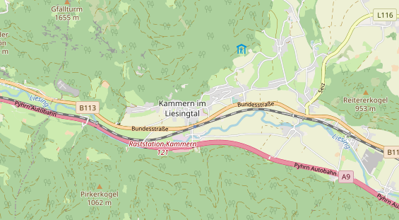 Monteurzimmer auf Karte