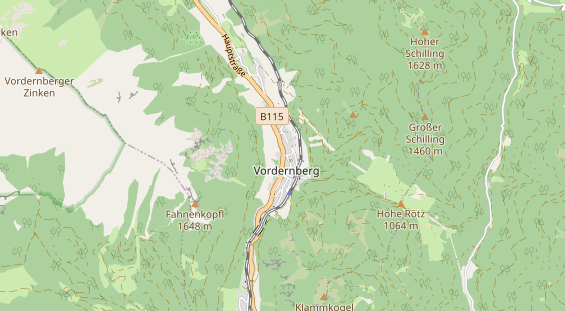 Monteurzimmer auf Karte